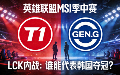 英雄联盟MSI季中赛：T1与GEN.G的LCK内战，谁能代表韩国夺冠？